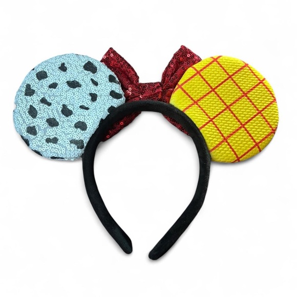 ✨NEW DISNEY PARKS TOY STORY SEQUIN MINNIE MOUSE EARS HEADBAND WOODY & JESSIE✨ - Picture 3 of 3